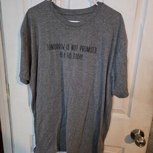 Gray Motivational Women's Tee